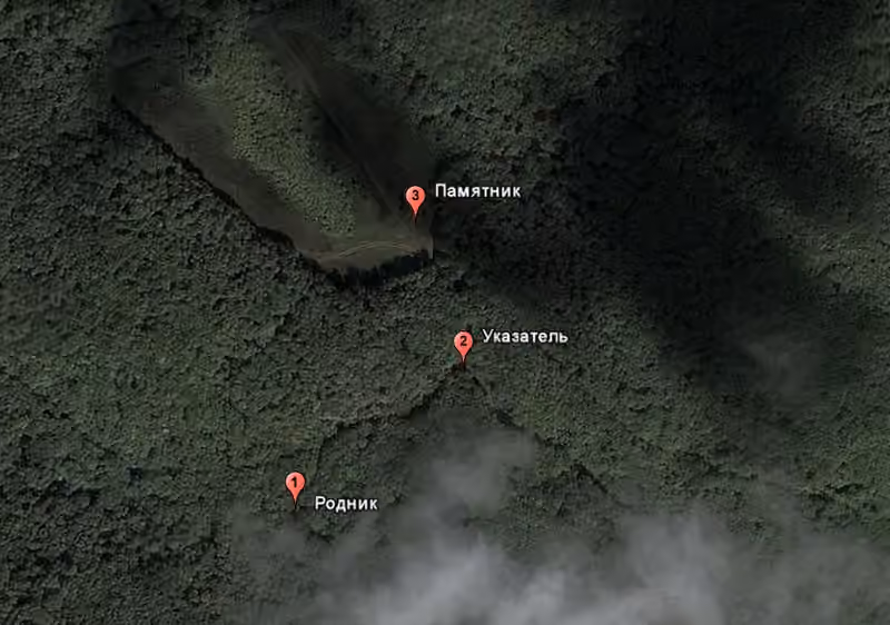 спутниковая карта родник эски-юрт