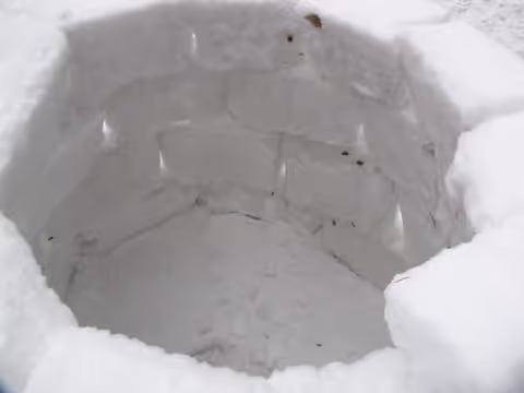 Iglu innen