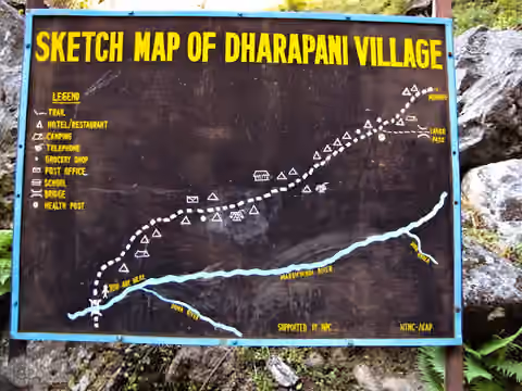 карта Dharapani карта Dharapani