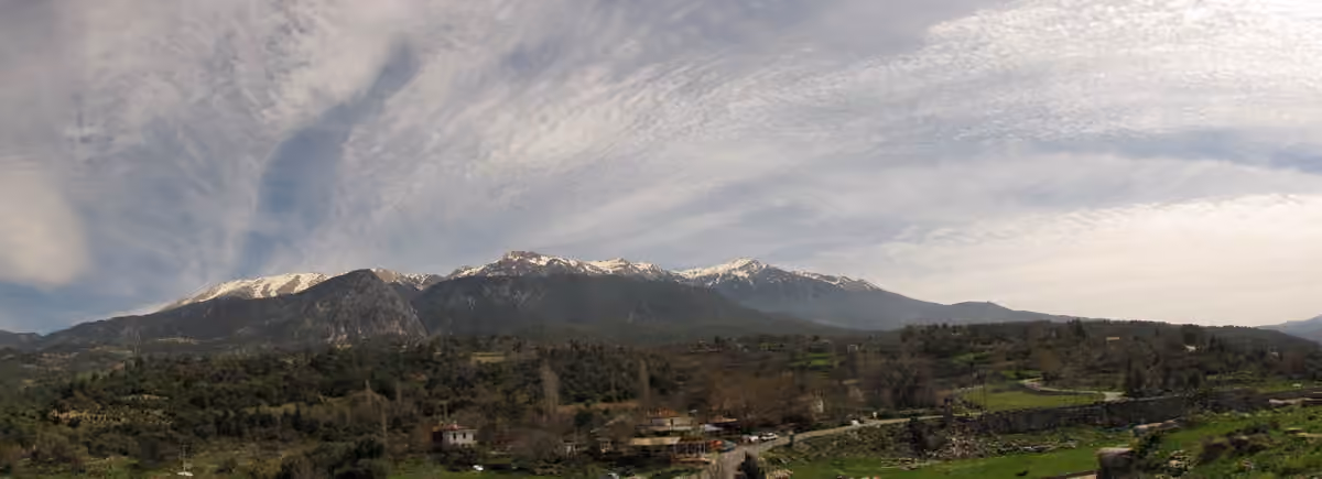 magischer Himmel über der Türkei