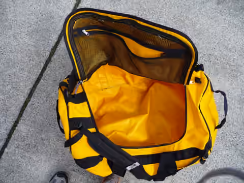 Баул North Face внутри